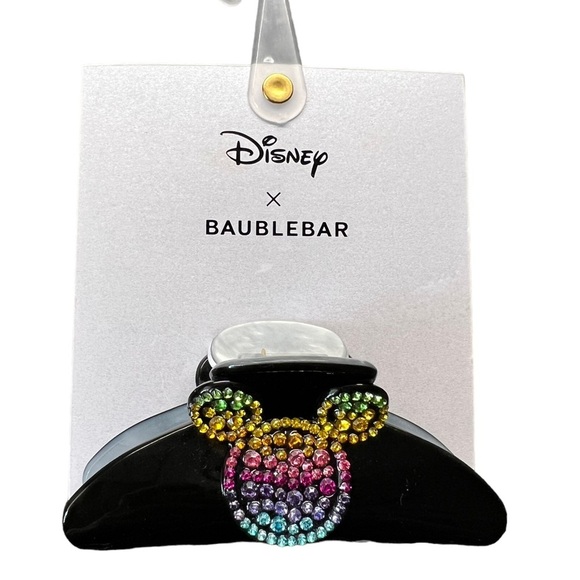 BaubleBar X Disney Medium Claw Clip. New in Origional Packaging! Rainbow… - Picture 1 of 2